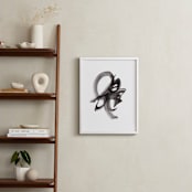 "Epiphany" - Art Print in Black by Misty Hughes - In a Room