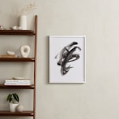 "Filament" - Art Print in Black by Misty Hughes - In a Room