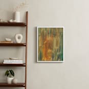 "Abstract Painting_6" - Art Print in yellow by Ramoncita - aticnomar - In a Room