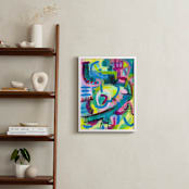 "Poseidon" - Art Print in underwater by Jessalin Beutler - In a Room