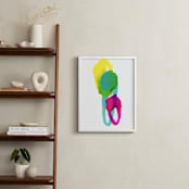 "Water Trinity" - Art Print in Green by Misty Hughes - In a Room