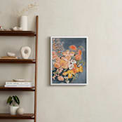 "Sitting Pretty II" - Art Print in Coral by Jennifer Allevato - In a Room