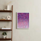 "Warm Rain" - Art Print in Violet by Laura Bolter - In a Room