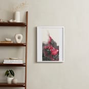 "Capricorn Constellation" - Art Print in Ruby Red by Emily Magone - In a Room