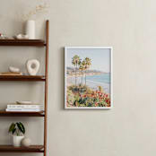 "Laguna Beach I" - Art Print in Tidewater by Shawna Urban - In a Room