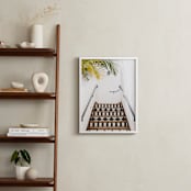 "Step It Up" - Art Print in Terra Cotta by Heather Deffense - In a Room