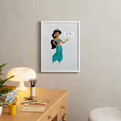 "A Wish from Disney's Jasmine" - Personalized Art Print in Fountain by Lori Wemple - In a Room