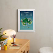 "Fly To Neverland" - Art Print in Island by Erica Krystek - In a Room
