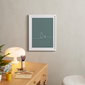 "A Simple Stroll" - Art Print in Forest by Britt Mills - In a Room