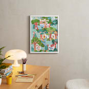 "Hundred Paper Woods" - Art Print in Forest by Sarah Knight - In a Room
