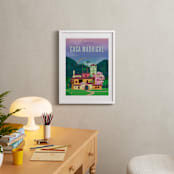 "Discover Disney's Casa Madrigal" - Art Print in Tropical by Erica Krystek - In a Room