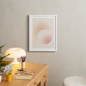 "Light of the Sun" - Art Print in Light Pink by Sarah Lund - In a Room