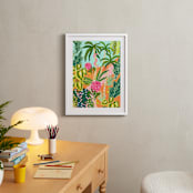 "Magic Jungle" - Art Print in Original by Sara Berrenson - In a Room