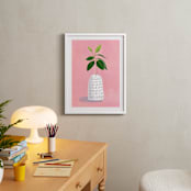 "Stem" - Art Print in Cotton Candy by sue prue - In a Room