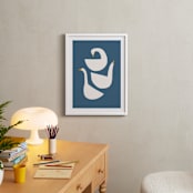 "Quack Stack" - Art Print in Lake by Betsy Siber - In a Room