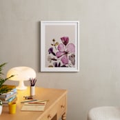 "Forever in Bloom" - Art Print in Pink by Karen Kardatzke - In a Room