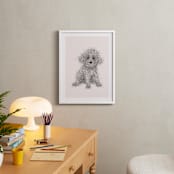 "Bingo" - Art Print in Latte by Dani Lugato - In a Room