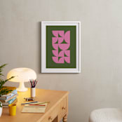 "centered" - Art Print in Garden by Beth Vassalo - In a Room