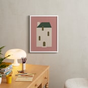 "Maisonette" - Art Print in Dusty Rose by Ani Somi - In a Room