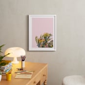 "Like A Hurricane" - Art Print in Pink by ALICIA BOCK - In a Room