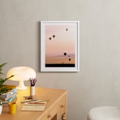 "The Dreamer" - Art Print in Sunset Peach by Lisa Sundin - In a Room