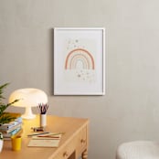 "Rainbow Stars" - Art Print in Sand by Hannah Williams - In a Room