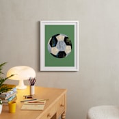 "Let's Play! 3" - Art Print in Grass by Alethea and Ruth - In a Room