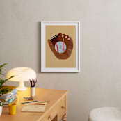 "Let's Play! 4" - Art Print in Sand by Alethea and Ruth - In a Room