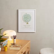 "How Wonderful" - Personalized Art Print in Night Sky by Laura Hankins - In a Room