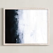 "Blend" - Art Print in Darkness by Mande Calhoun - Framed