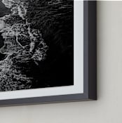 "swell" - Art Print in Black and White by LindseyErin - Frame Close-up