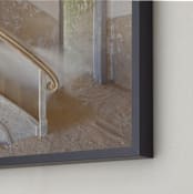 "Reclamation I" - Art Print in Sand by Gabrial Reising - Frame Close-up