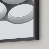 "In Flight" - Art Print in Black & white by Angie McMonigal - Frame Close-up