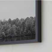"lake side" - Art Print in Black and white by Robin Ott - Frame Close-up