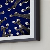 "The Lighthouse" - Art Print in Midnight by Jessica Cheney - Frame Close-up