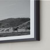 "wild wild west II" - Art Print in Western Grey by Sara Hicks Malone - Frame Close-up