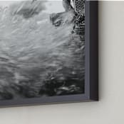 "Tides of Motion" - Art Print in Ocean Noir by Tania Medeiros - Frame Close-up