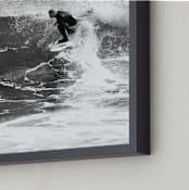 "No More Waiting" - Art Print in Black & White by Carole Crohan - CaroleeXpressions - Frame Close-up