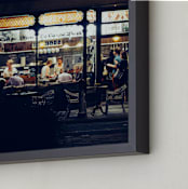 "Paris Nights" - Art Print in Night by Monday Project - Frame Close-up