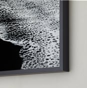 "Night Swim" - Art Print in Midnight Black by Christa Dominguez - Frame Close-up