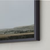 "Landscape under Fog" - Art Print in sage bouquet by Alicia Abla - Frame Close-up