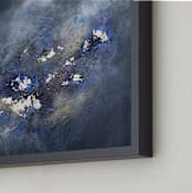 "I Don't Want More" - Art Print in Starlight by Christine Olmstead - Frame Close-up