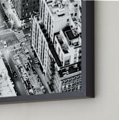 "Hustle and Bustle" - Art Print in Concrete by Mike Sunu - Frame Close-up