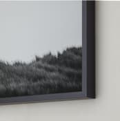 "winter dunes" - Art Print in black and white by Crystal Lynn Collins - Frame Close-up