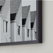 "homogeneous" - Art Print in Newsprint by Deborah Chou - Frame Close-up