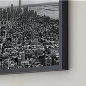 "I love New York" - Art Print in black and white by Amy Chapman Braun - Frame Close-up