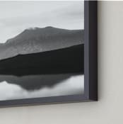 "the loch" - Art Print in Black and White by Kamala Nahas - Frame Close-up