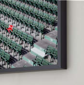 "Williamsburg" - Art Print in Stadium Green by Owl and Toad - Frame Close-up