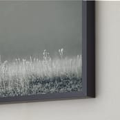 "Morning Impressions" - Art Print in Misty Grey by Gabrial Reising - Frame Close-up