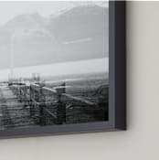 "Into the Abyss" - Art Print in Midnight by Bethan - Frame Close-up